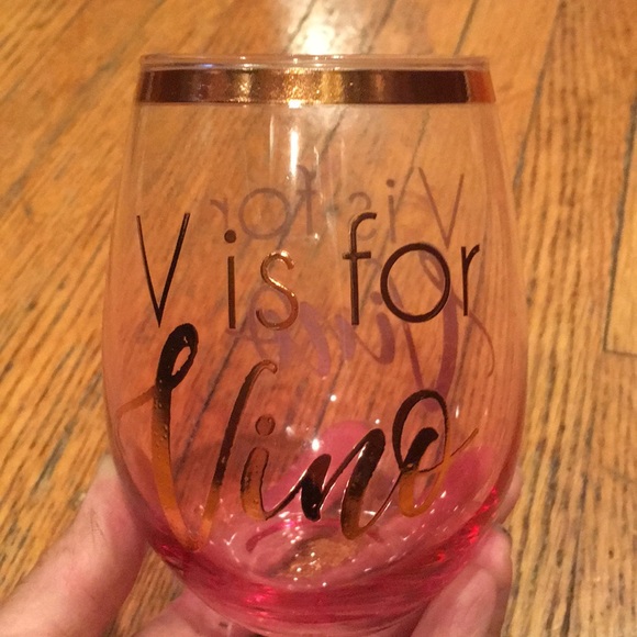 Galentine’s Day Glam Stemless wine glasses - Picture 4 of 4